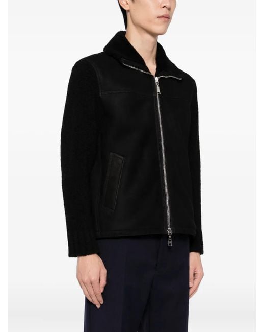 Tagliatore Black Bobby Jacket for men