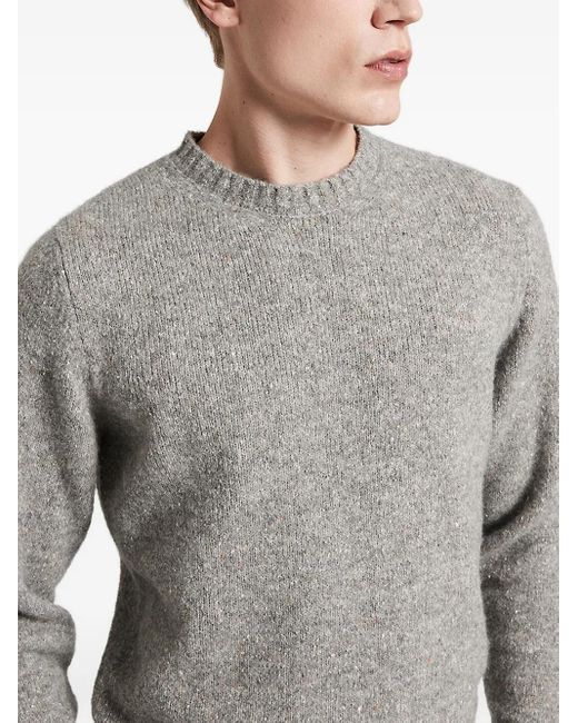 Pull À Col Rond Peserico pour homme en coloris Gray