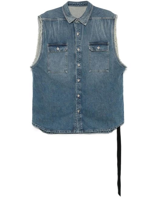 Rick Owens Blue Jackets for men