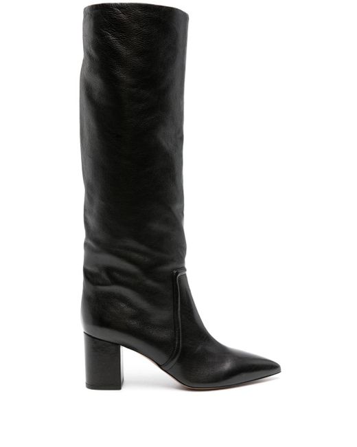 Paris Texas Black Anja 70 Leather Boots