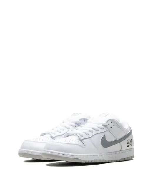 Nike Sb Dunk Low "Supreme" Sneakers in White für Herren