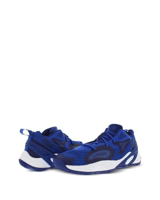 Adidas Blue Bounce Midsole Mesh Sneakers for men