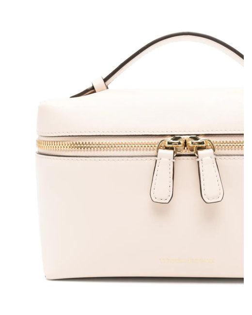 Victoria Beckham Natural Vanity Zip-Fastening Mini Bag