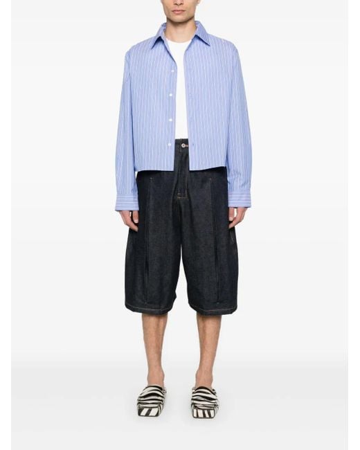 Marni Blue Shirts Clear for men