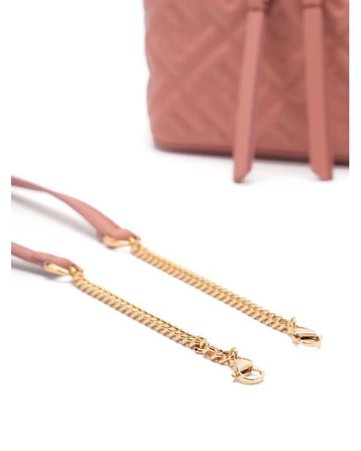 Fendi Pink Vanity Leather Belt Bag