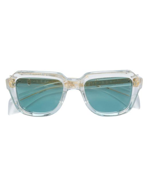 Thick rimmed square sunglasses Jacques Marie Mage en coloris White