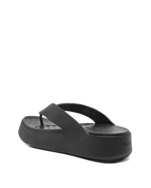 CROCSTM Gray Getaway Platform Flip-Flops