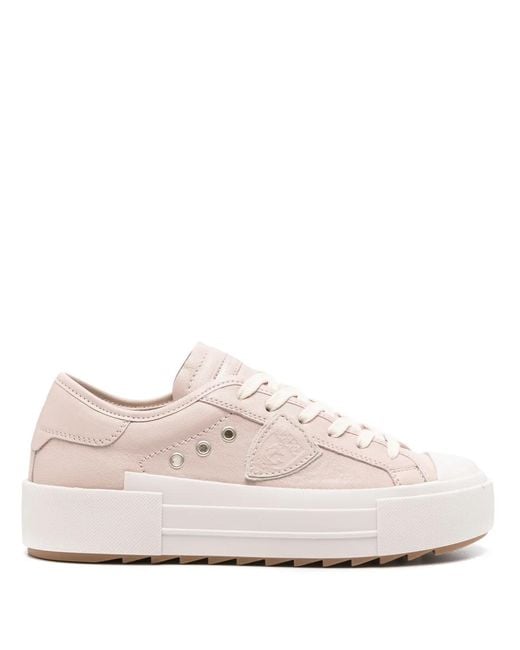 Philippe Model Pink Paris Haute Sneakers