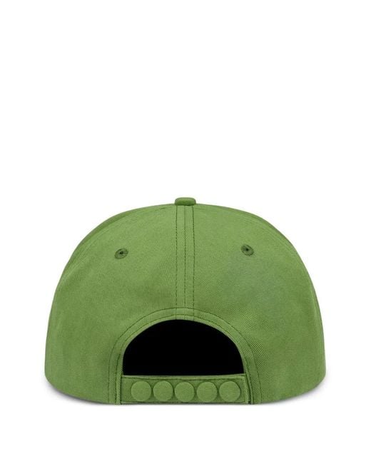 DENIM TEARS Green Denim Cutout Adjustable Cap for men