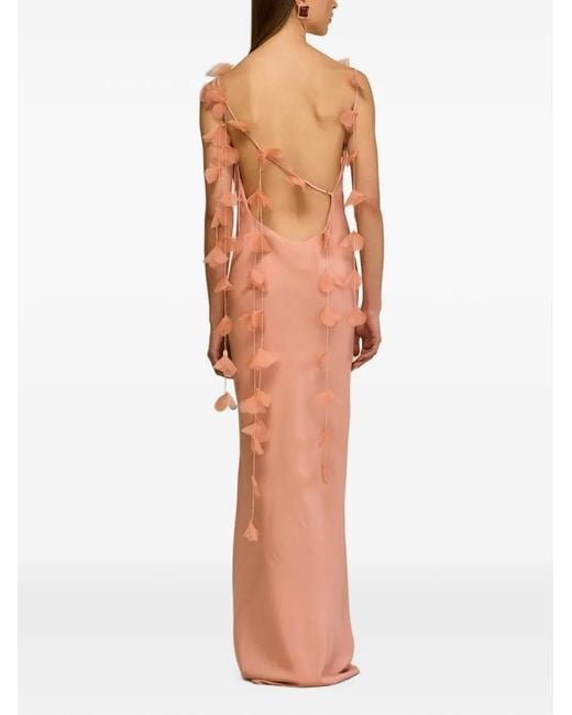 Cult Gaia Pink Nymeria Gown Maxi Dress