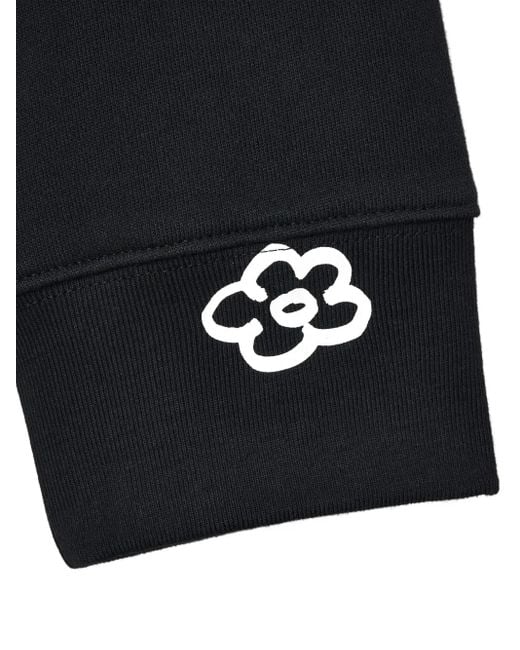 Marc Jacobs Black Flower-Joy Hoodie