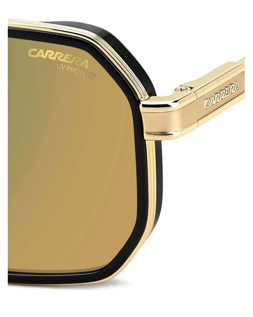 Carrera Green Geometric-Frame Sunglasses