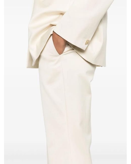 Givenchy Cropped Pantalon in het White