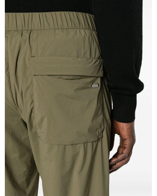 Pantalon fuselé à détails plissés Herno pour homme en coloris Green