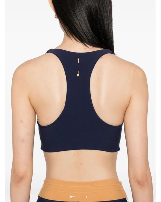 The Upside Blue Daytona Jetta Sport Bra