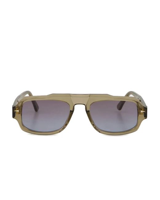 Ahlem Gray Geometric-Shape Sunglasses for men
