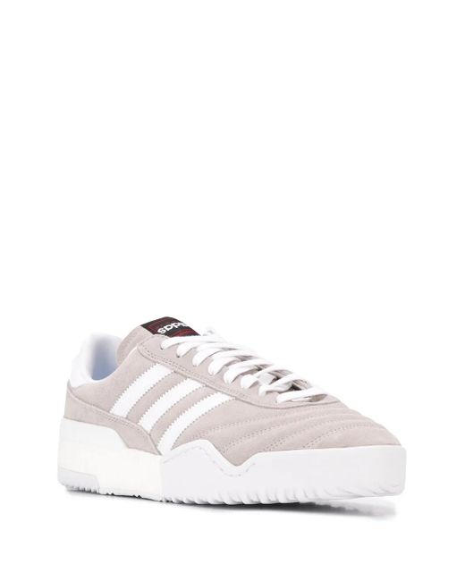 Adidas Gray X Alexander Wang B-Ball Soccer Sneakers