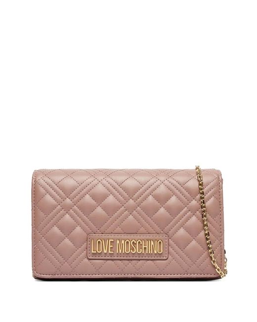 Love Moschino Pink Smart Daily Tote Bag