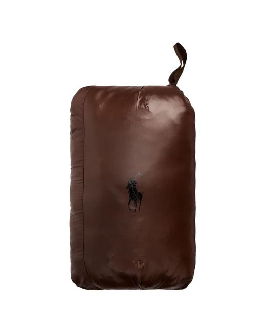 Polo Ralph Lauren Brown Zip Quilted Jacket for men