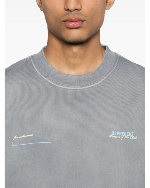 Sweat Patron Of The Club Represent pour homme en coloris Gray