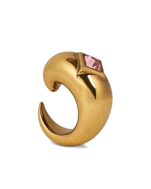Etro Metallic Crystal-Embellished Cuff Earring