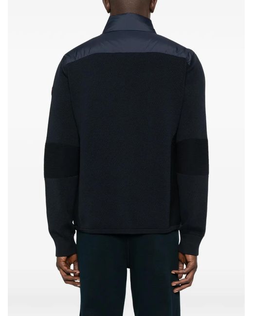 Moncler Blue Quilted Jacket for men