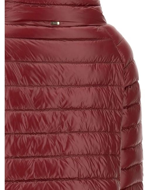Herno Red Sofia Puffer Jacket