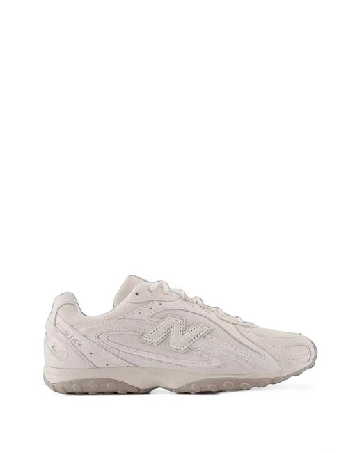 New Balance White U204Lv1 Sneakers for men