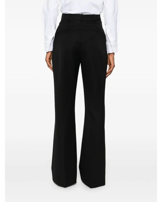 Jacquemus Black Le Pantalon Sauge Flared Trousers