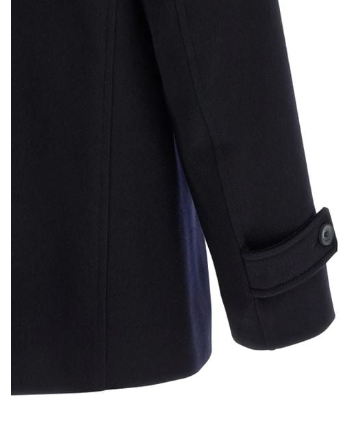 Doudoune En Cachemire À Col Montant Herno pour homme en coloris Blue