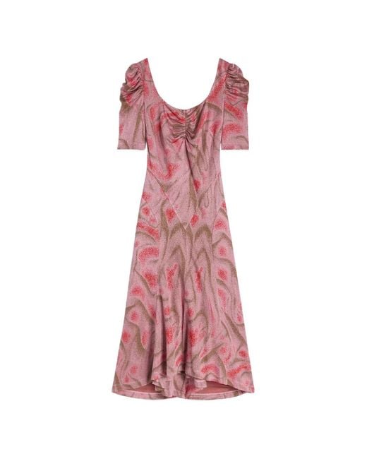 MACCAPANI Pink Gina Dress