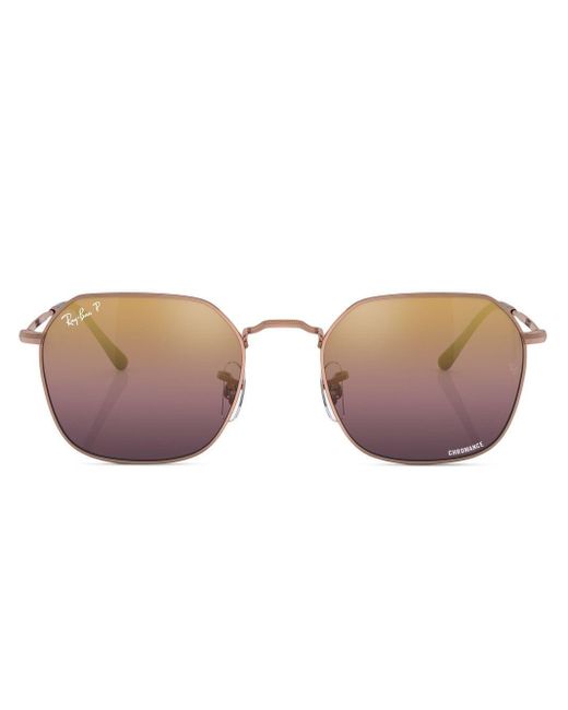 Ray-Ban Pink Jim Mirrored Sunglasses