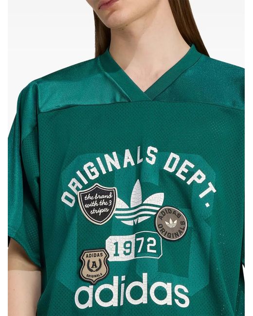 Adidas Green Adidas T-Shirt for men