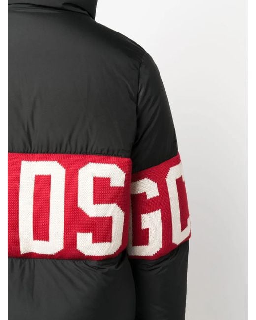 Piumino In Maglia di Gcds in Black da Uomo