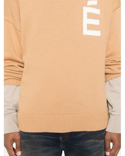 Etudes Studio Natural Round-Neck Cotton Sweater