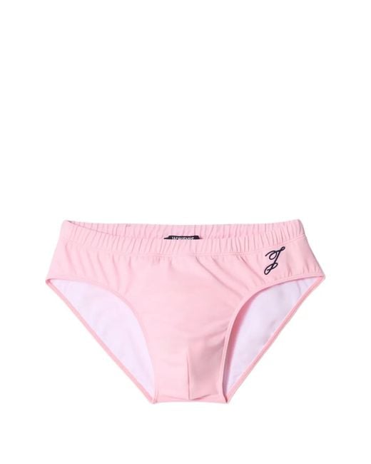 Jacquemus Pink Le Slip De Plage Swimming Trunks for men
