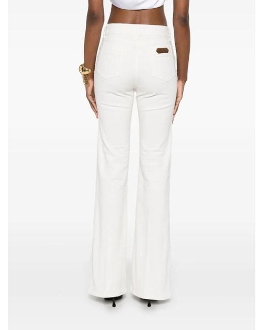 Tom Ford White Wide-Leg Jeans