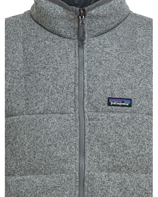 Patagonia Gray Zip-Fastening Padded Jacket for men