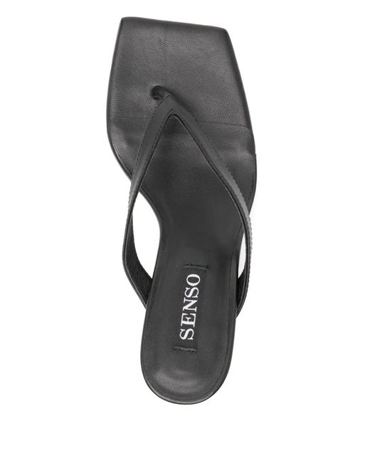 Senso Black 80Mm Elvie Ii Mules