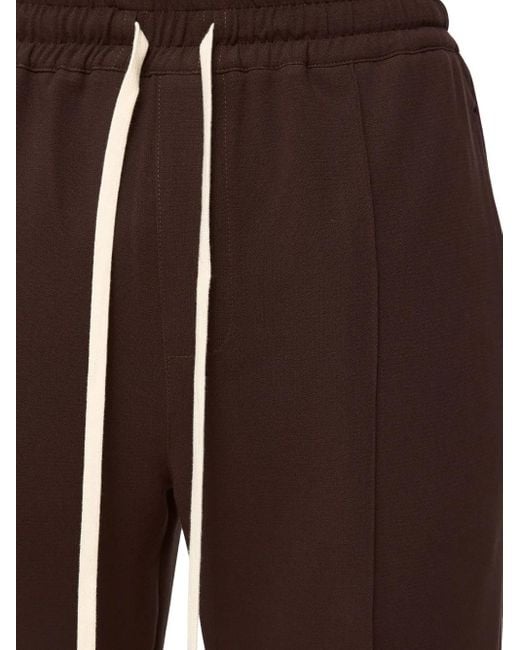 Pantaloni Sportivi 247 Con Coulisse di Hamza in Brown da Uomo