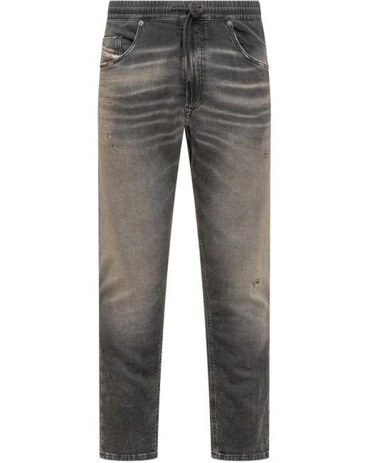 DIESEL Gray 2030 D-Krooley Jeans for men
