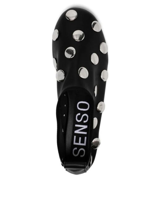 Senso Black Cameron Ballet Flats