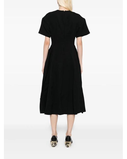 Vestido de manga corta JNBY de color Black