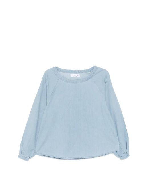 Care By Me Blue Joy Blouse