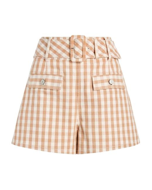 Cinq À Sept Natural Allie Shorts
