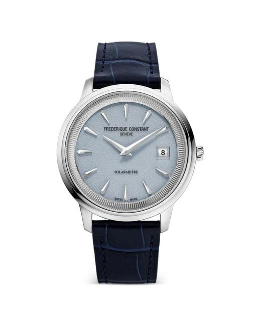 Frederique Constant Blue Classics Moneta Solarmetre 39Mm Watch