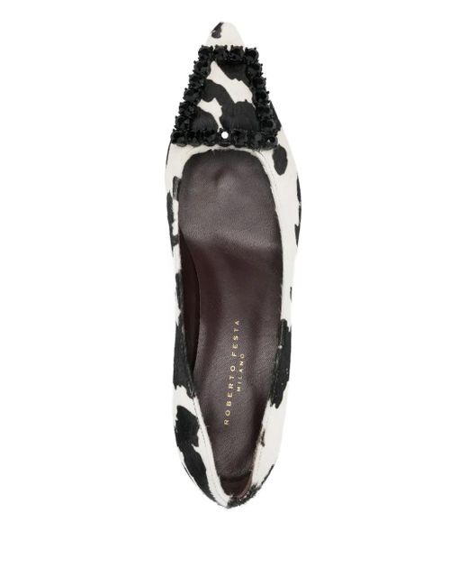 Roberto Festa Metallic 50Mm Lolita Pumps