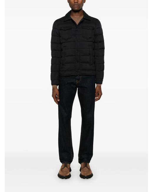 Herno Black Coats for men