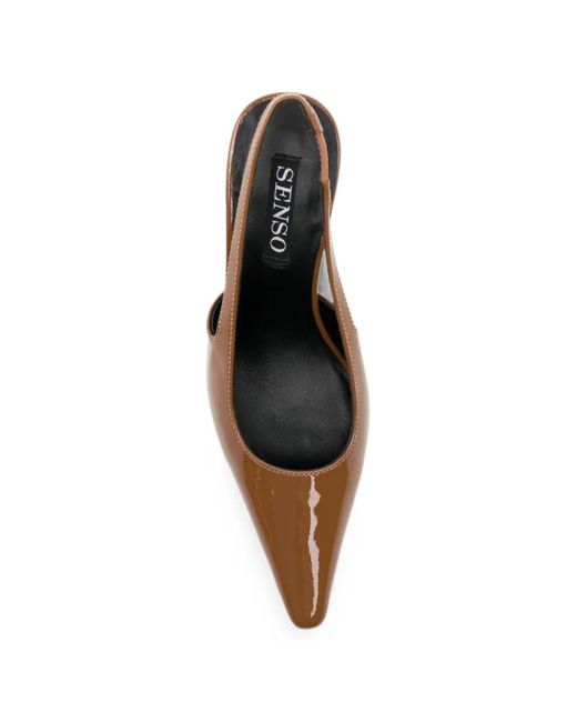 Senso Brown 80Mm Vrushali Pumps