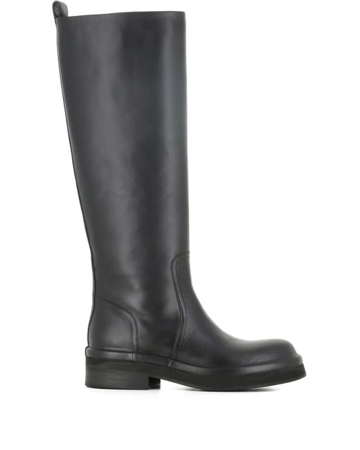 Roberto Del Carlo Black Leather Boots
